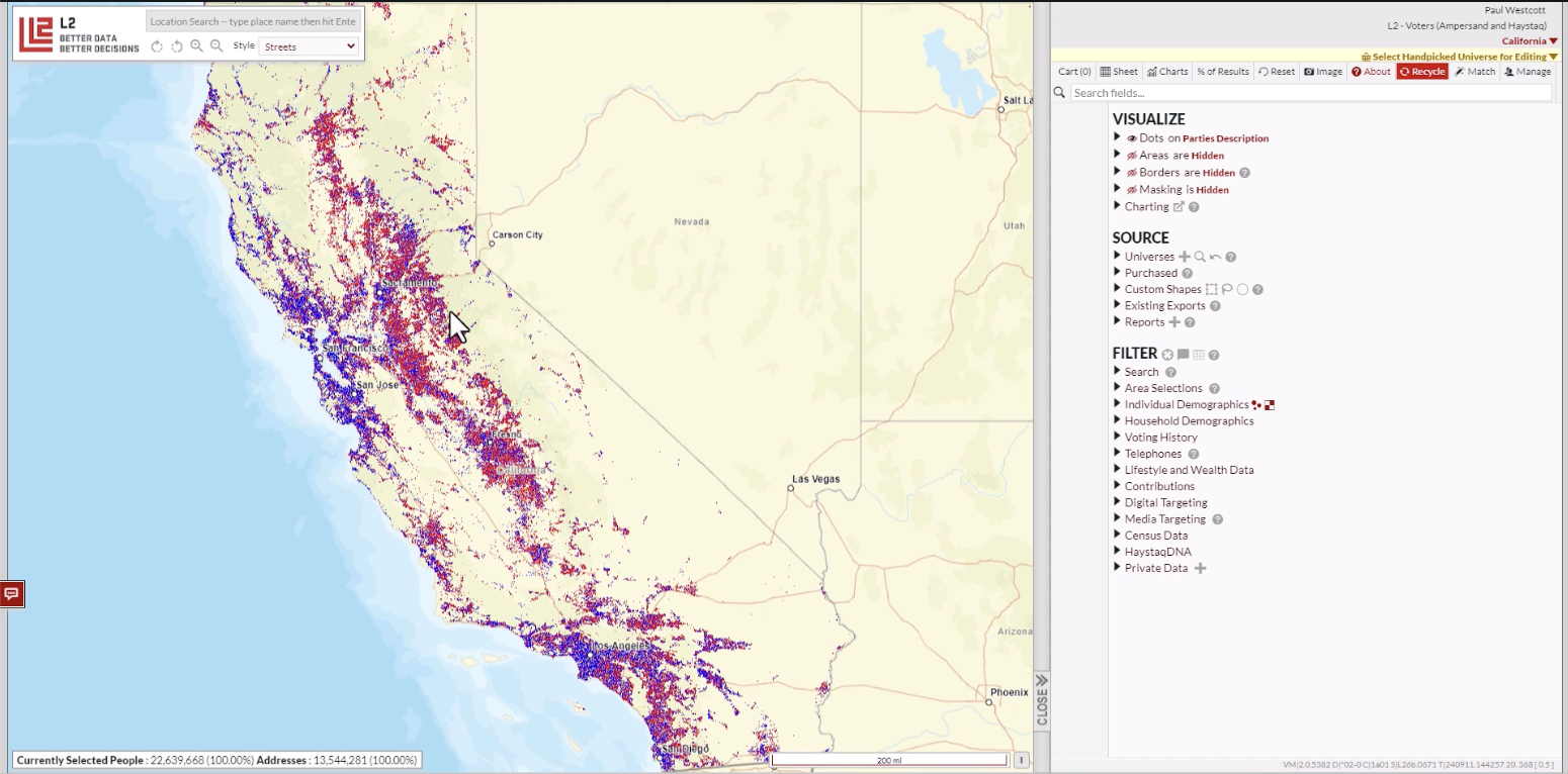 How to upload a state voter ID file into L2 DataMapping 